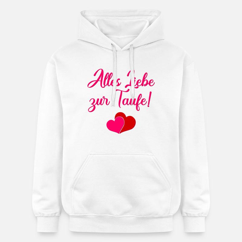Paroles de baptême Bébé du baptême - Sweat à capuche Softstyle® Gildan Unisexe - blanc