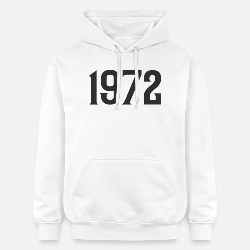 1972 - Sweat à capuche Softstyle® Gildan Unisexe - blanc