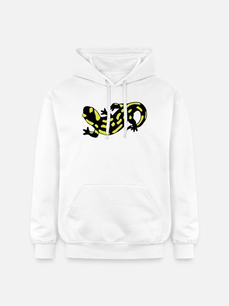 Salamander - Gildan Unisex Softstyle® Midweight Hoodie - Weiß