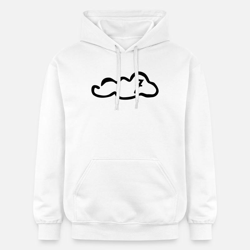 Wolke 7 - Sweat à capuche Softstyle® Gildan Unisexe - blanc