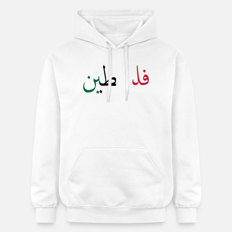 Palestine - Sweat à capuche Softstyle® Gildan Unisexe - blanc