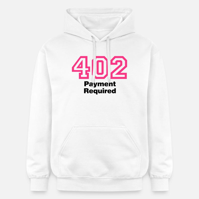 Error 402 | Fehler | Errormessage - Gildan Unisex Softstyle® Midweight Hoodie - white