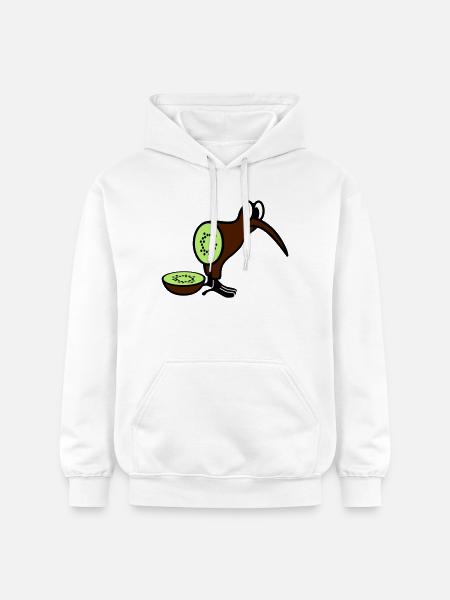 Kiwi - Sweat à capuche Softstyle® Gildan Unisexe - blanc