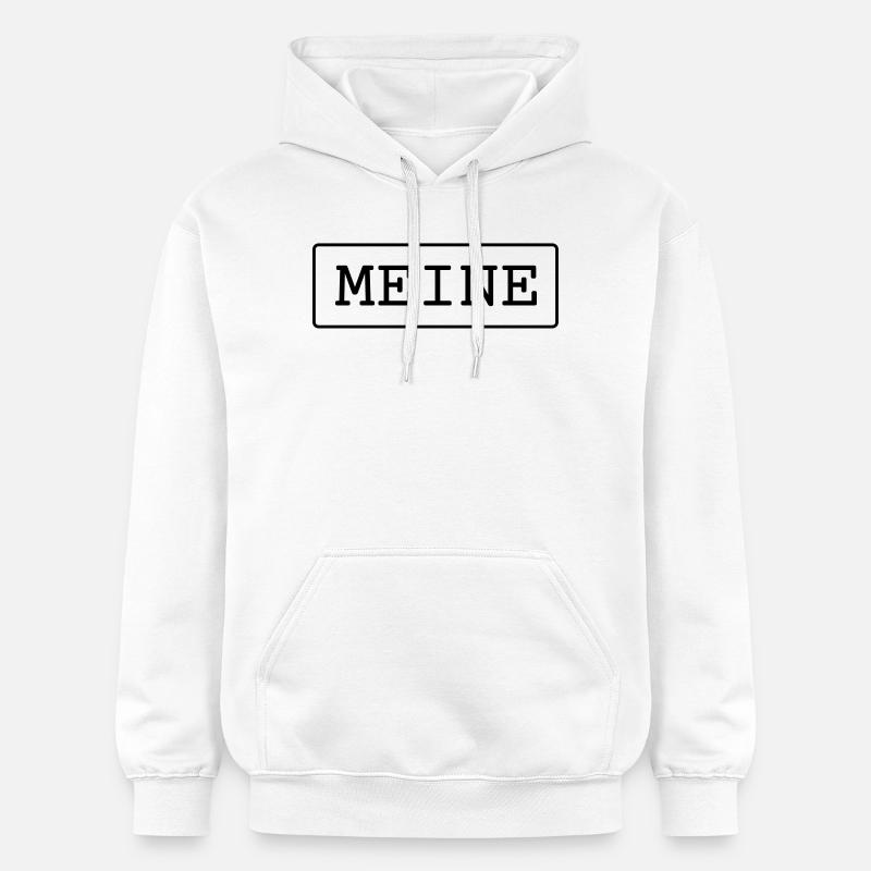 Meine Eigentum Besitz Geschenk - Gildan Unisex Softstyle® Midweight Hoodie - Weiß