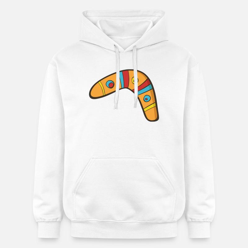 Boomerang - Sweat à capuche Softstyle® Gildan Unisexe - blanc