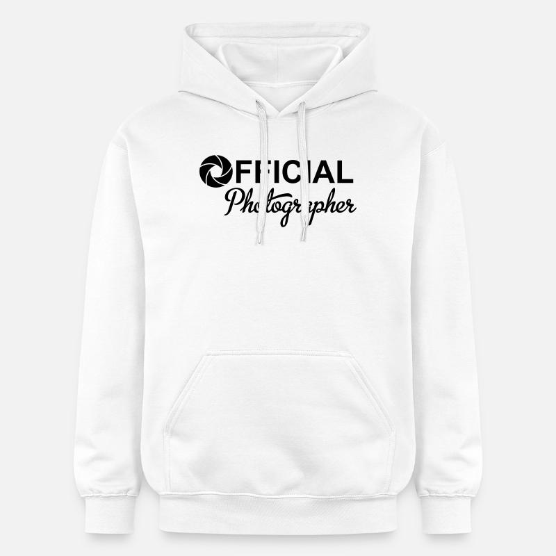 Photographer - Sweat à capuche Softstyle® Gildan Unisexe - blanc