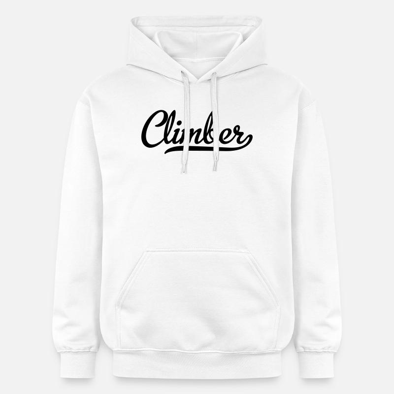 6061912 127796595 climber - Sweat à capuche Softstyle® Gildan Unisexe - blanc