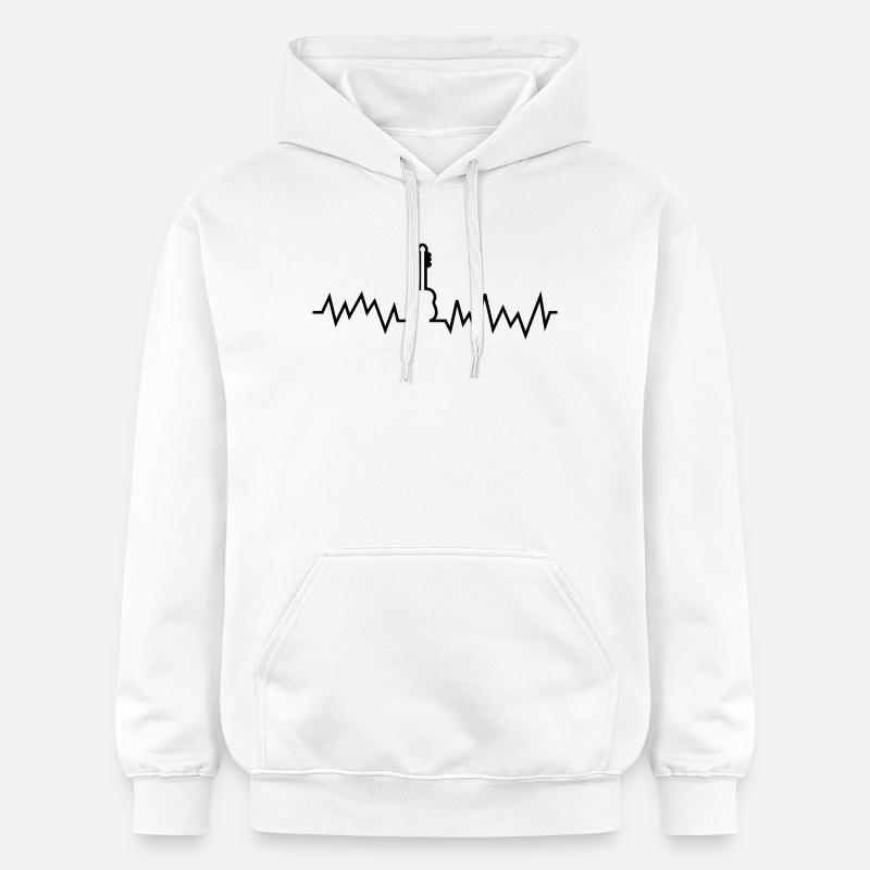 gitarre - Sweat à capuche Softstyle® Gildan Unisexe - blanc