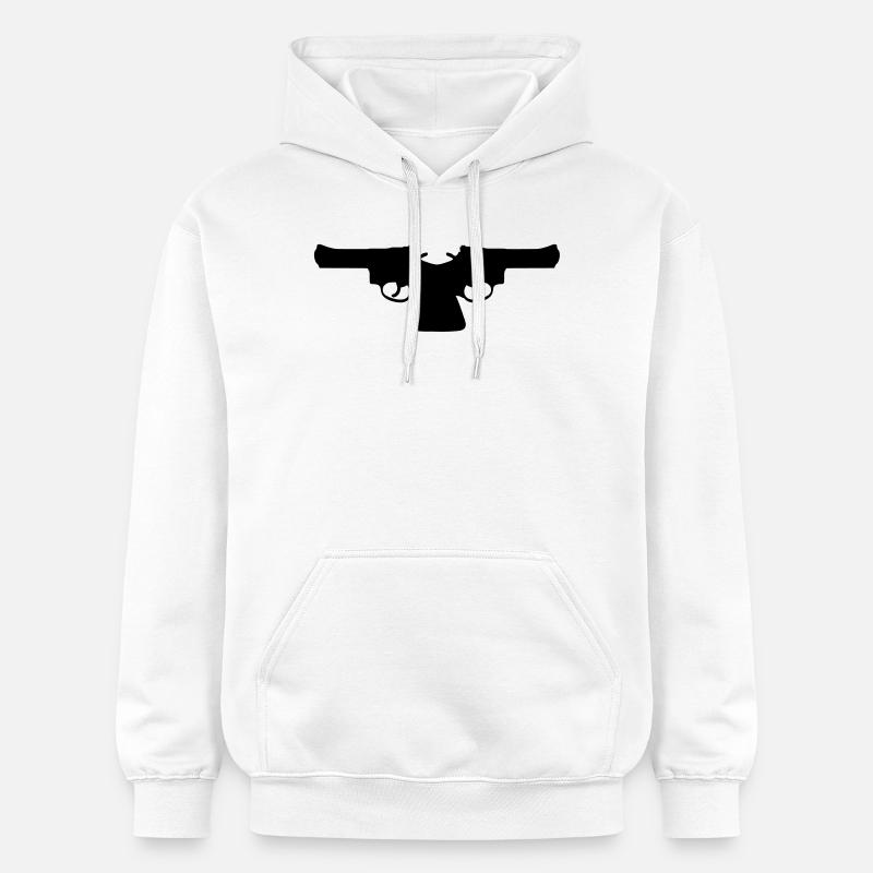 Arme - Sweat à capuche Softstyle® Gildan Unisexe - blanc