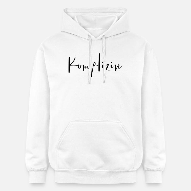 Komplizin Partnerin Freundin Ehefrau - Gildan Unisex Softstyle® Midweight Hoodie - Weiß