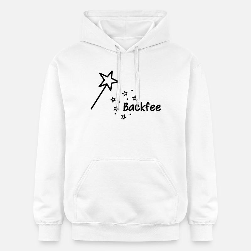 Backfee - Sweat à capuche Softstyle® Gildan Unisexe - blanc