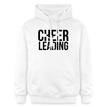 cheerleading - Gildan Unisex Softstyle® Midweight Hoodie - Weiß - Vorne - Liana (172cm) & Jaron (178cm)