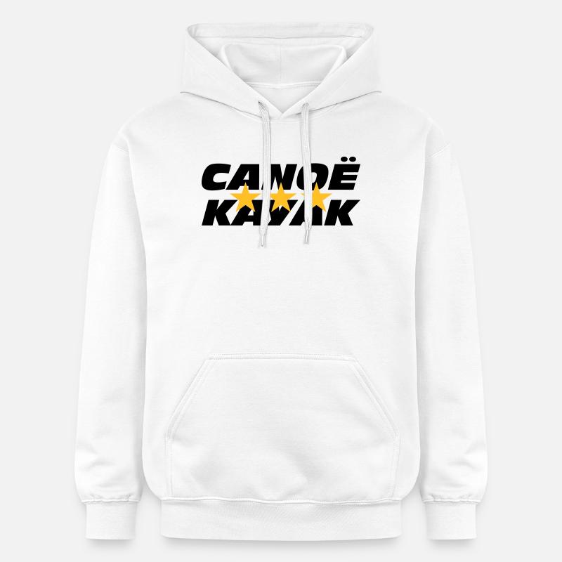 Canoë Kayak - Sweat à capuche Softstyle® Gildan Unisexe - blanc
