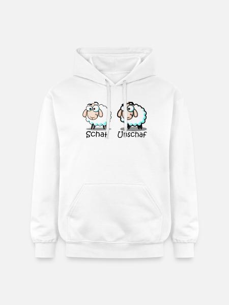sheep - Gildan Unisex Softstyle® Midweight Hoodie - white