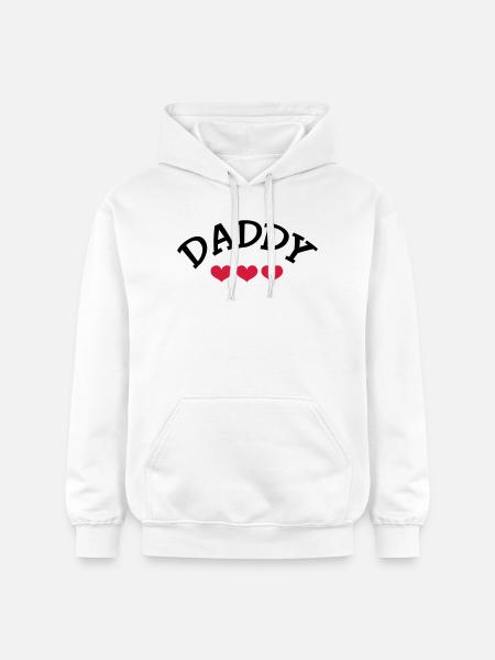 Daddy - Gildan Unisex Softstyle® Midweight Hoodie - white