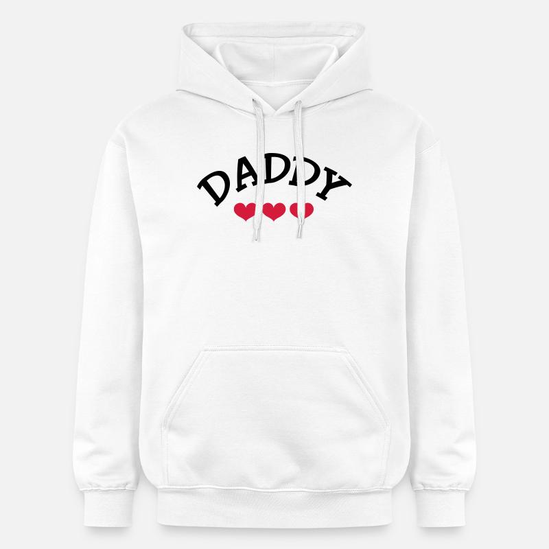 Daddy - Sweat à capuche Softstyle® Gildan Unisexe - blanc