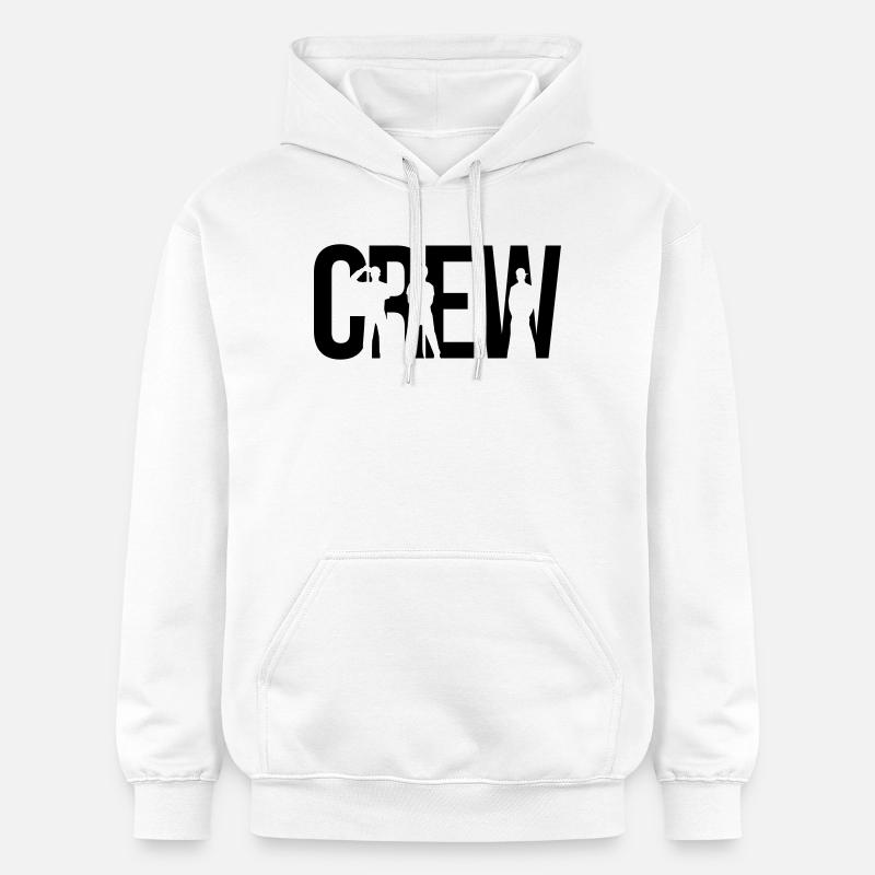 crew - Sweat à capuche Softstyle® Gildan Unisexe - blanc