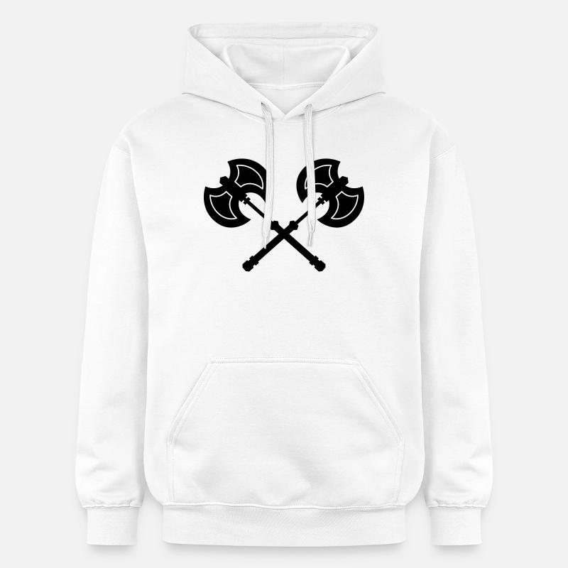 hache - Sweat à capuche Softstyle® Gildan Unisexe - blanc