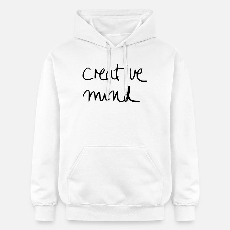creative mind - Sweat à capuche Softstyle® Gildan Unisexe - blanc