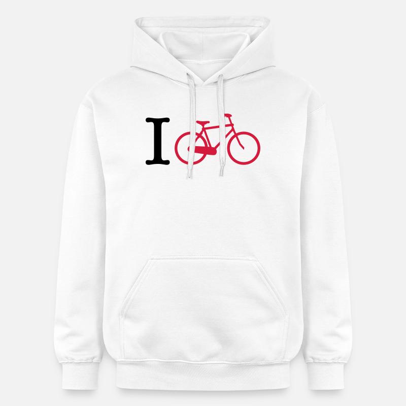 cyclisme - Sweat à capuche Softstyle® Gildan Unisexe - blanc