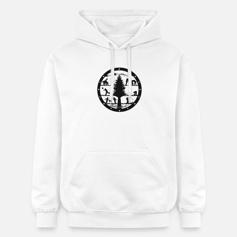 Résistant aux vibrations - Sweat à capuche Softstyle® Gildan Unisexe - blanc