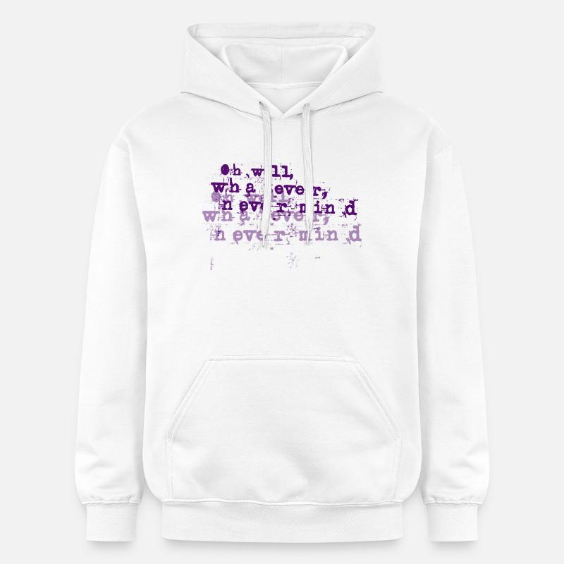 Peu importe - Sweat à capuche Softstyle® Gildan Unisexe - blanc