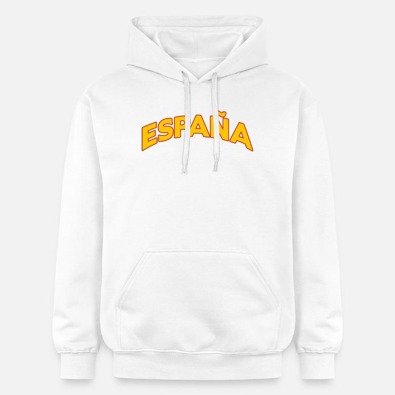 Espagne 5 - Sweat à capuche Softstyle® Gildan Unisexe - blanc