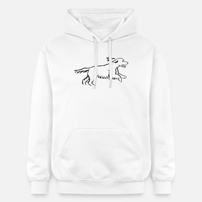 Cocker - Sweat à capuche Softstyle® Gildan Unisexe - blanc