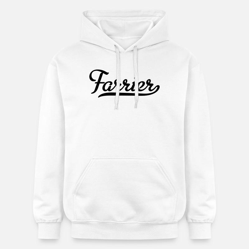 farrier - Sweat à capuche Softstyle® Gildan Unisexe - blanc