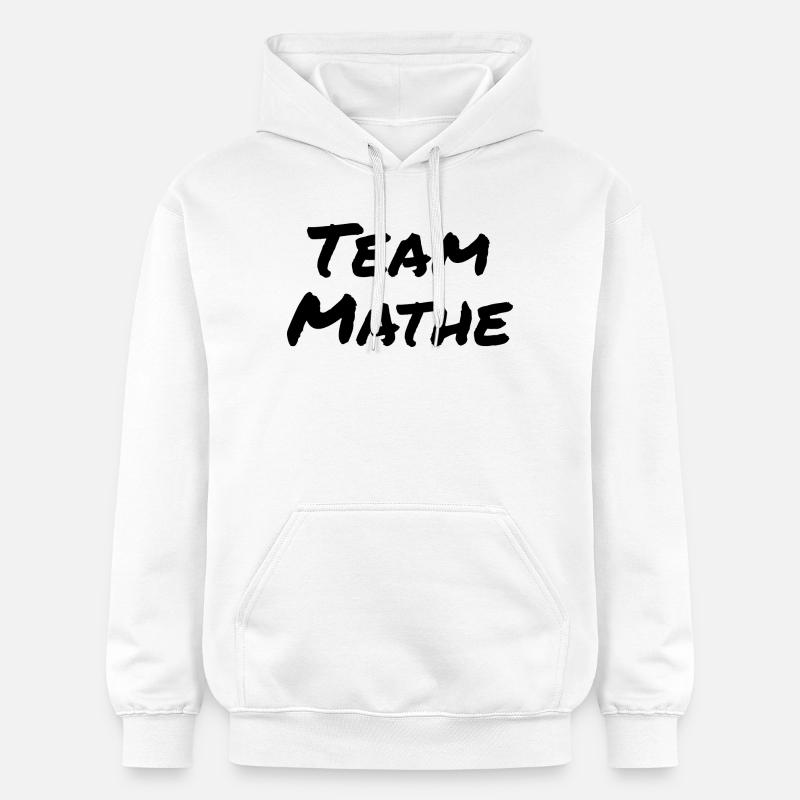 Team Math - Gildan Unisex Softstyle® Midweight Hoodie - white