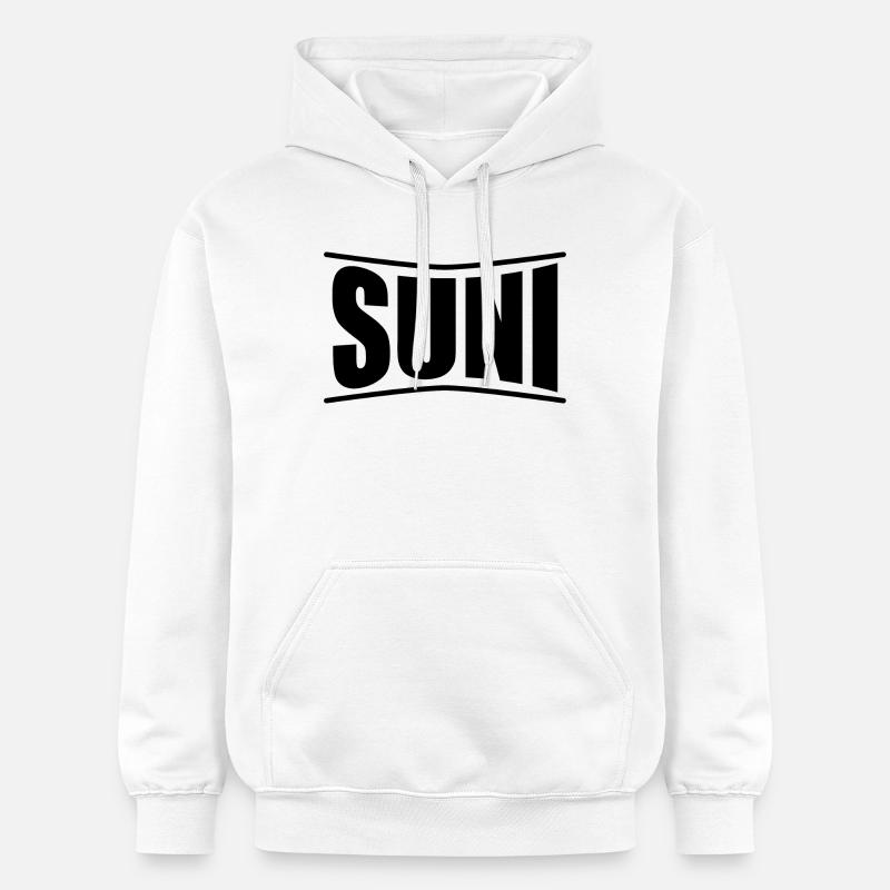Suni t-shirt Sardaigne idée cadeau - Sweat à capuche Softstyle® Gildan Unisexe - blanc
