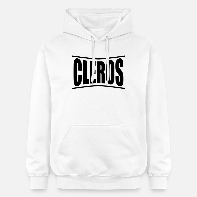 Idée cadeau t-shirt Cleros - Sweat à capuche Softstyle® Gildan Unisexe - blanc