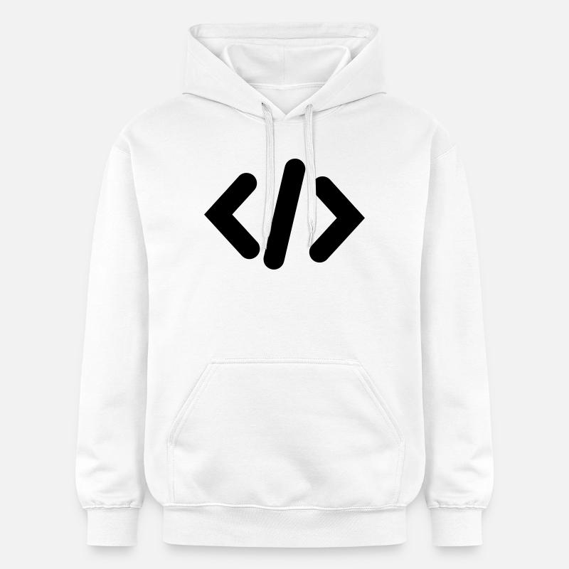 Code du programmeur - Sweat à capuche Softstyle® Gildan Unisexe - blanc