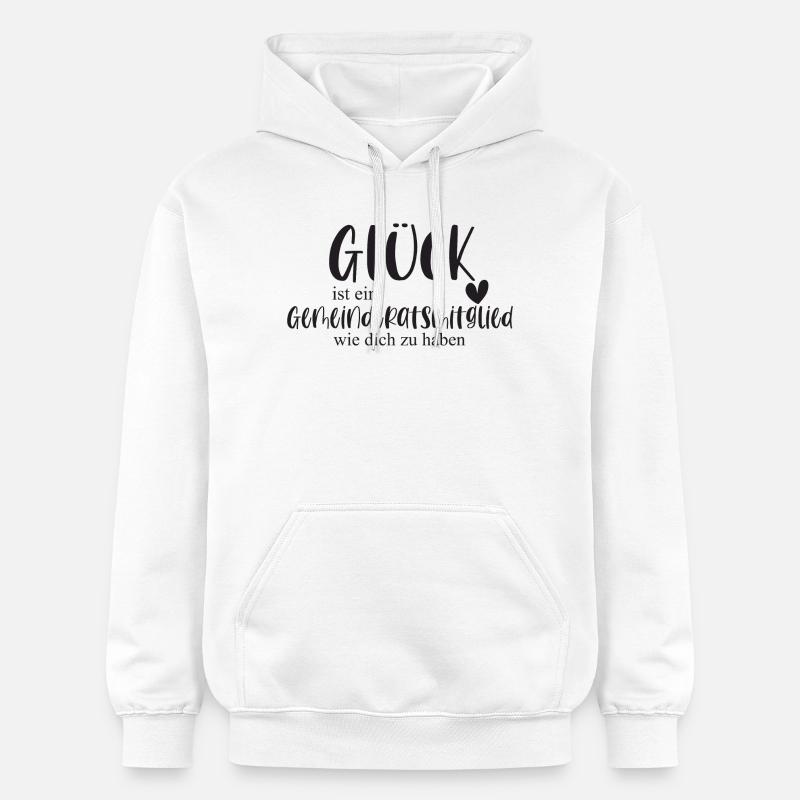 Gemeinderatsmitglied Ehrenamt Gemeinde Geschenk - Gildan Unisex Softstyle® Midweight Hoodie - Weiß