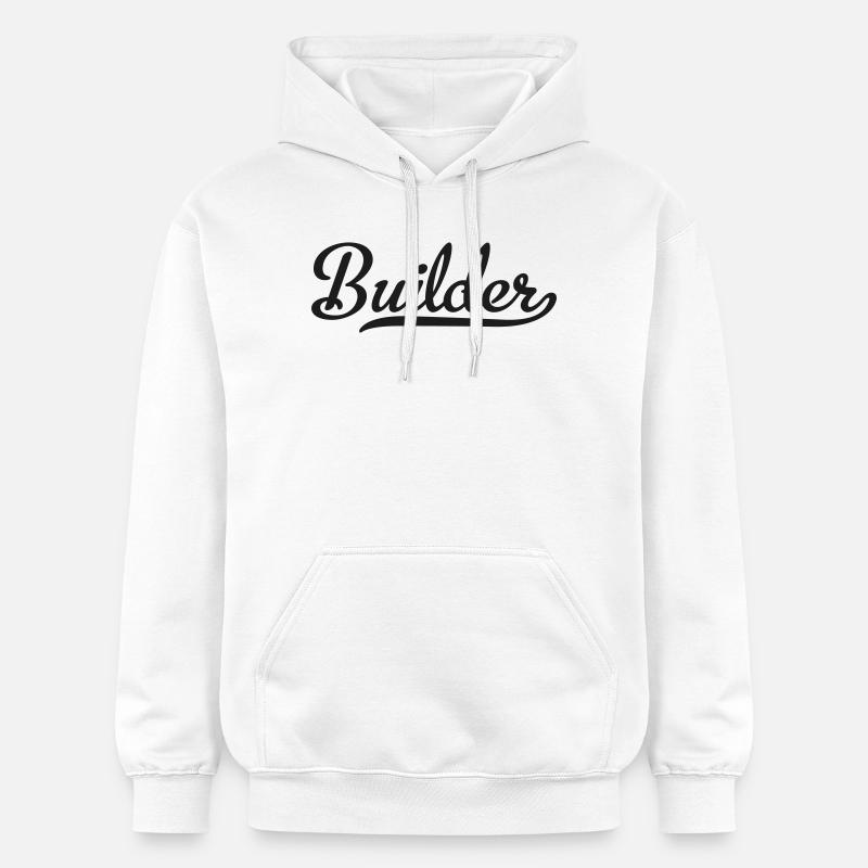 builder - Gildan Unisex Softstyle® Midweight Hoodie - Weiß