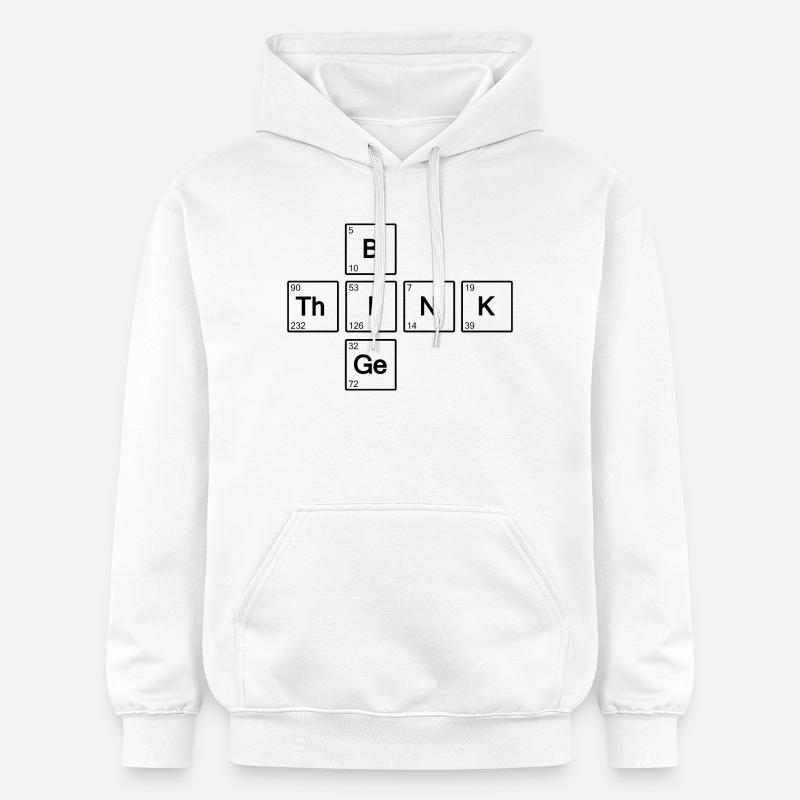 Think Big (Blanc) - Sweat à capuche Softstyle® Gildan Unisexe - blanc