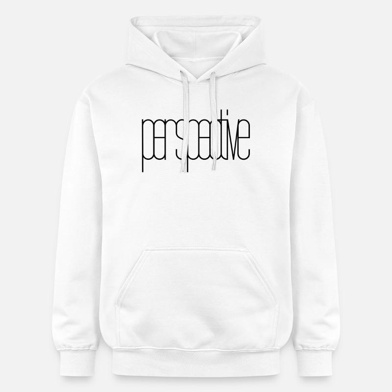 perspective - Sweat à capuche Softstyle® Gildan Unisexe - blanc