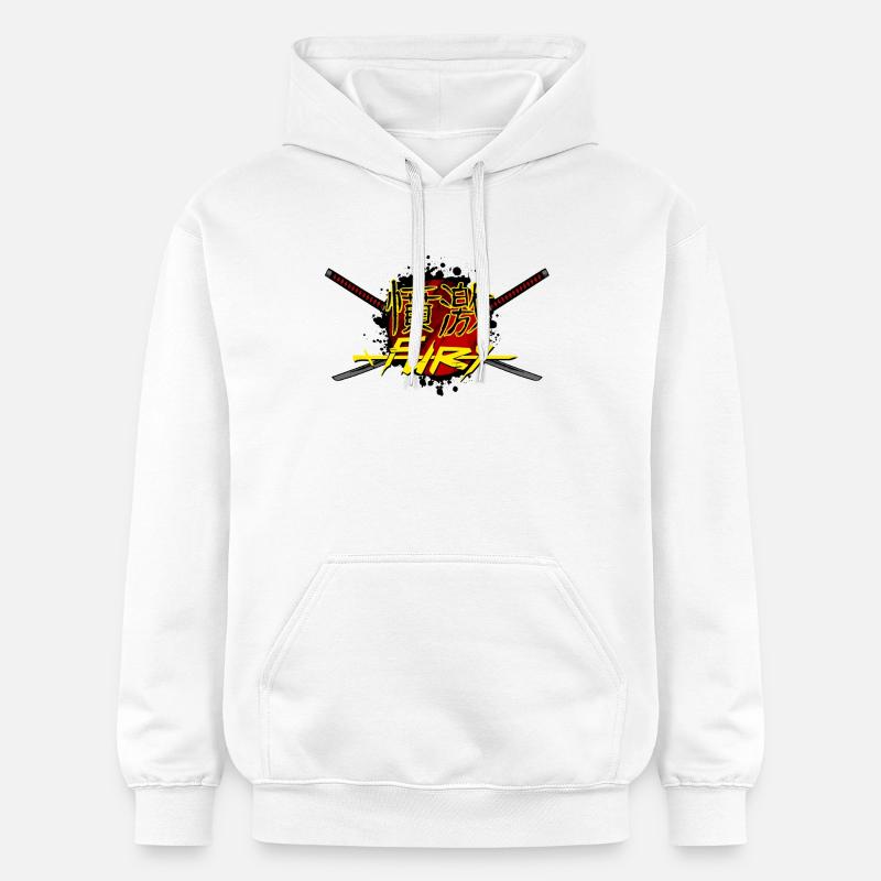 FURY Épée croisée. - Sweat à capuche Softstyle® Gildan Unisexe - blanc