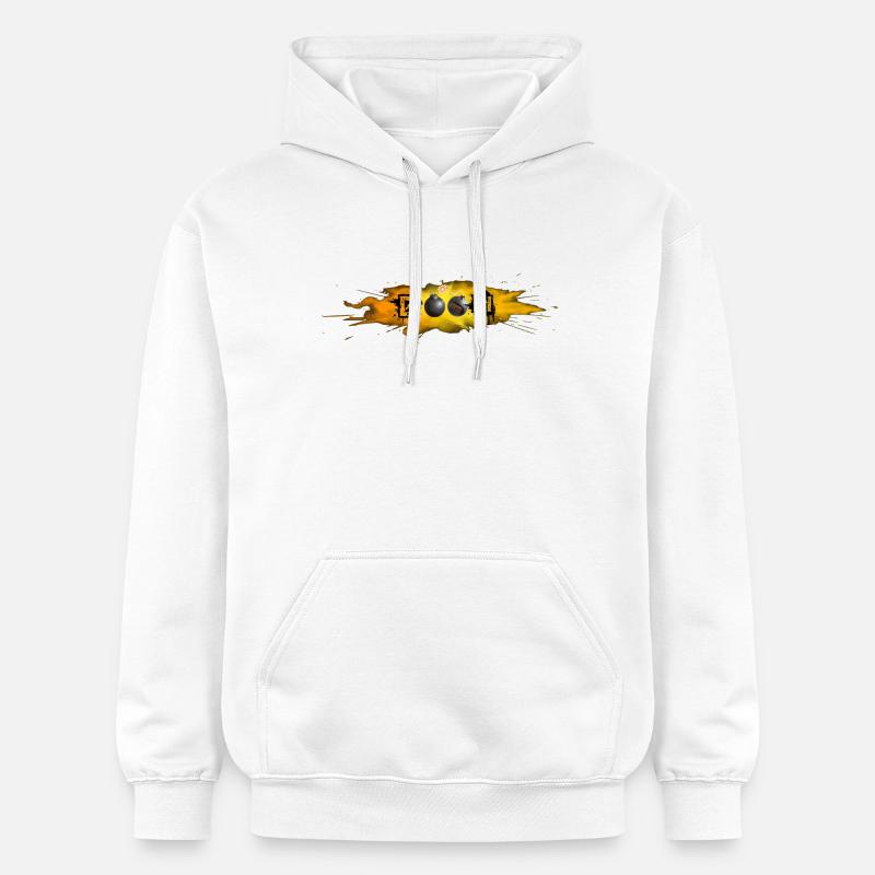 DRÖHNEN - Gildan Unisex Softstyle® Midweight Hoodie - Weiß