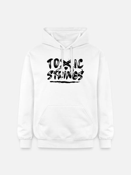 Toxic Strings - Gildan Unisex Softstyle® Midweight Hoodie - white