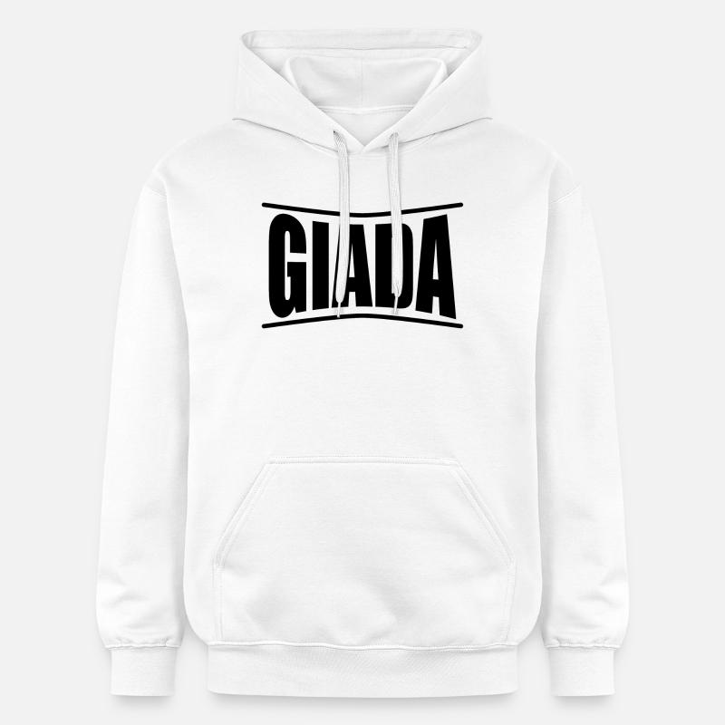 t-shirt Giada t-shirt idée cadeau - Sweat à capuche Softstyle® Gildan Unisexe - blanc
