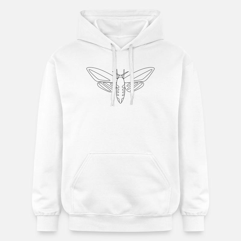Canard pilet - Sweat à capuche Softstyle® Gildan Unisexe - blanc