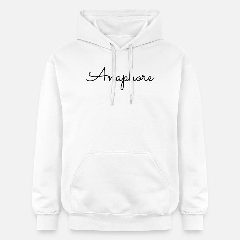 Anaphore - Sweat à capuche Softstyle® Gildan Unisexe - blanc