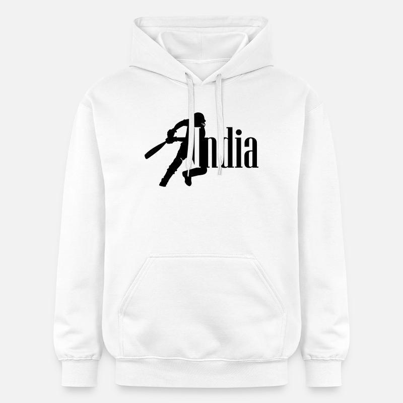 Inde Cricket - Sweat à capuche Softstyle® Gildan Unisexe - blanc