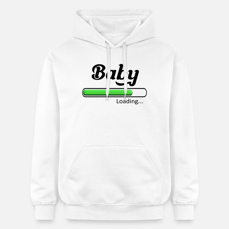 Baby-Loading. - Gildan Unisex Softstyle® Midweight Hoodie - Weiß