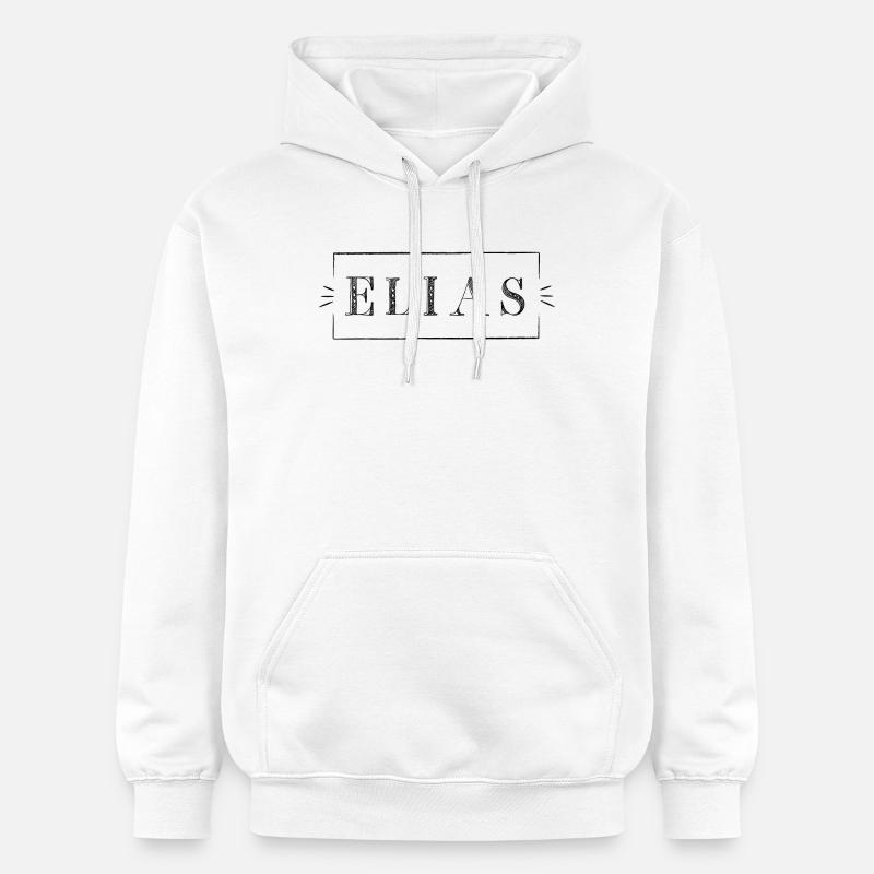 ELIAS dans son contexte - Sweat à capuche Softstyle® Gildan Unisexe - blanc