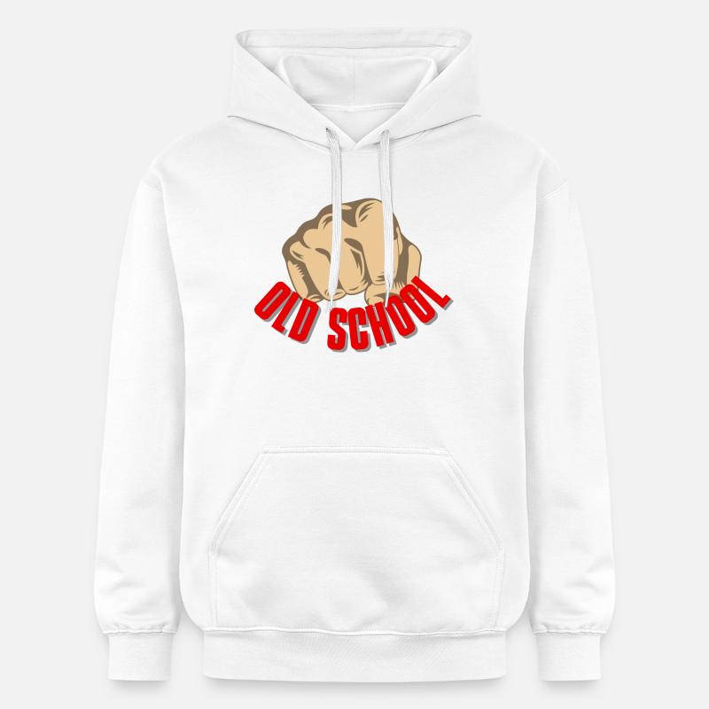 Faust à l’ancienne - Sweat à capuche Softstyle® Gildan Unisexe - blanc