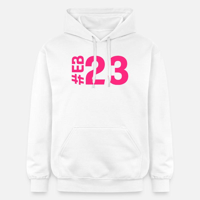 EB23 - Sweat à capuche Softstyle® Gildan Unisexe - blanc