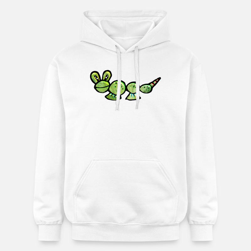 Chenille folle de Mars - Sweat à capuche Softstyle® Gildan Unisexe - blanc