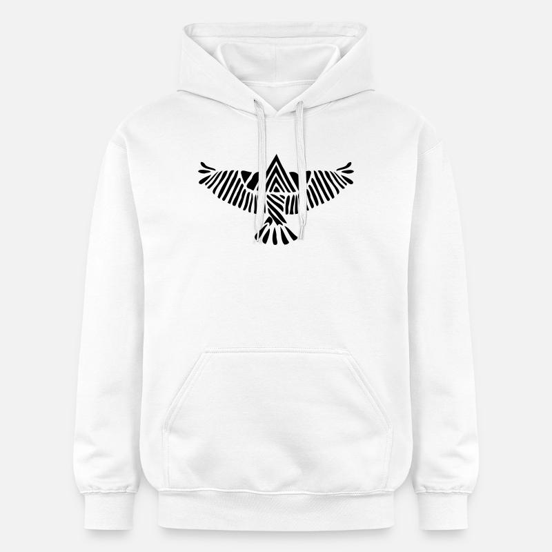 Aigle - Sweat à capuche Softstyle® Gildan Unisexe - blanc